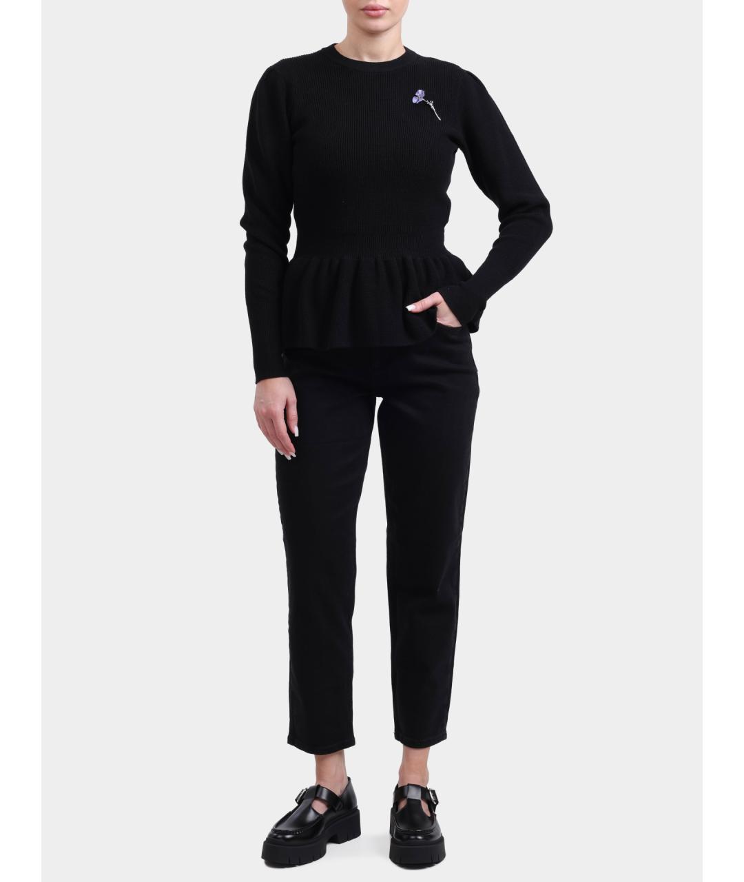 HUGO Черный джемпер / свитер, фото 2