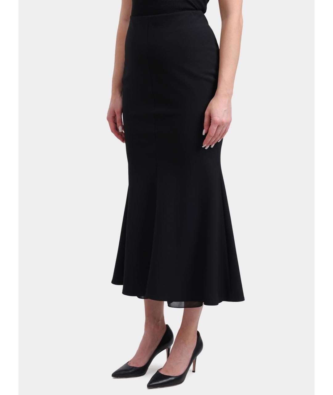 HUGO Вискозная юбка миди, фото 3