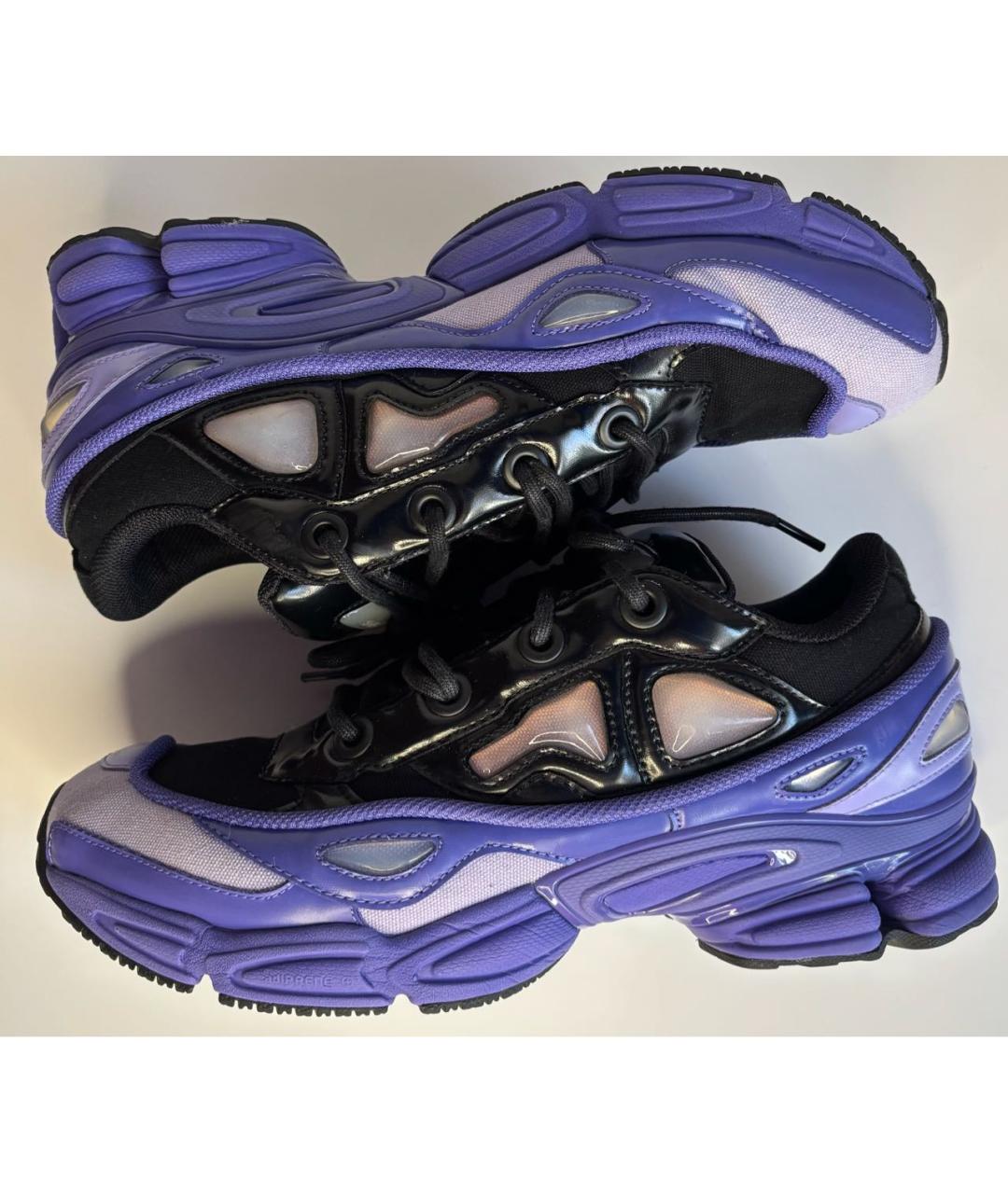 ADIDAS X RAF SIMONS Фиолетовые низкие кроссовки / кеды, фото 3