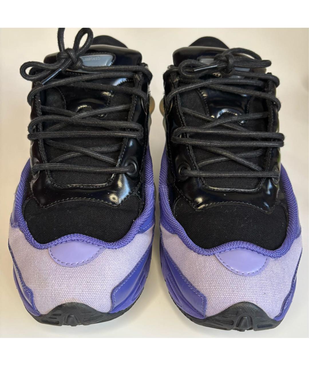 ADIDAS X RAF SIMONS Фиолетовые низкие кроссовки / кеды, фото 2