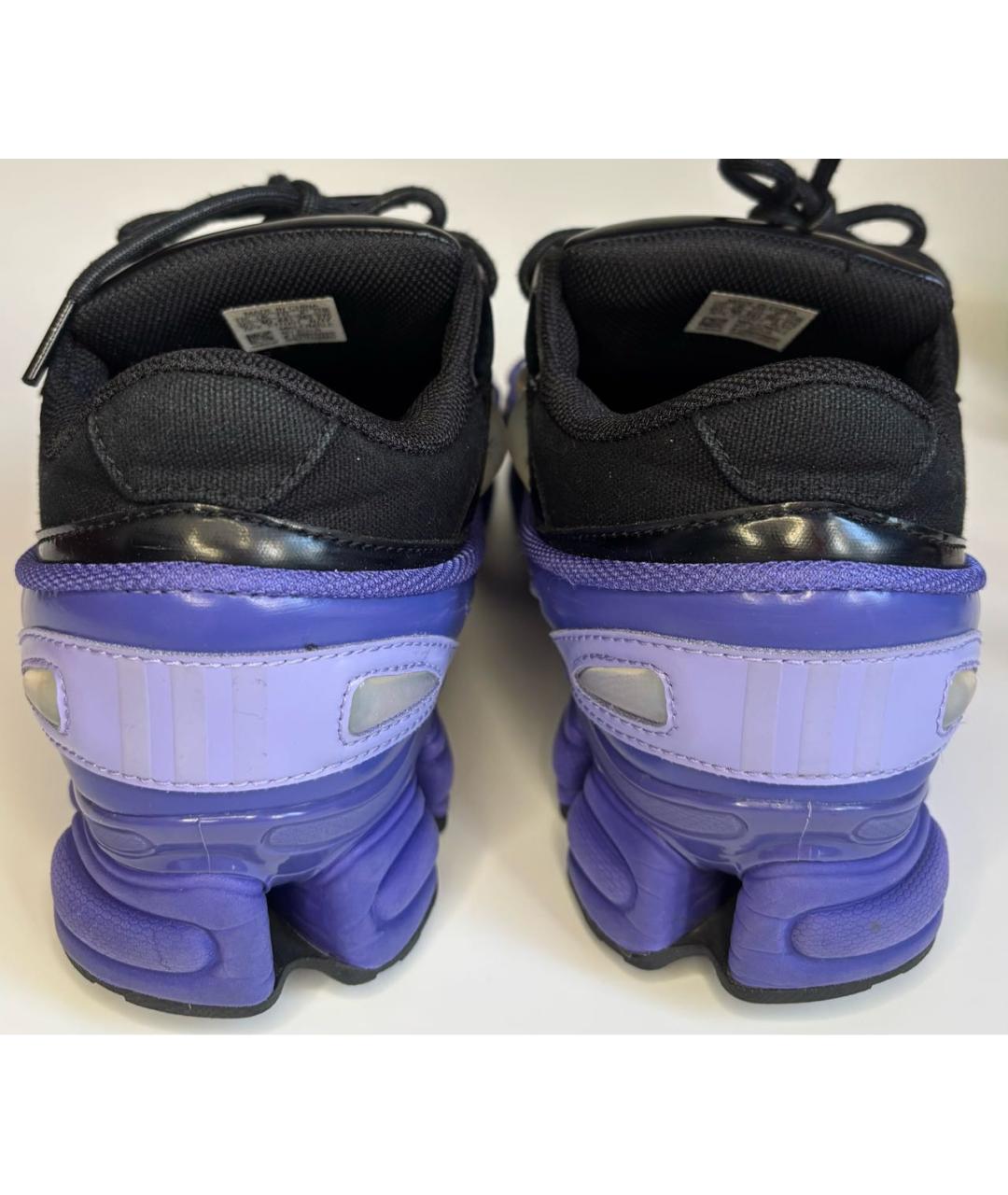 ADIDAS X RAF SIMONS Фиолетовые низкие кроссовки / кеды, фото 4