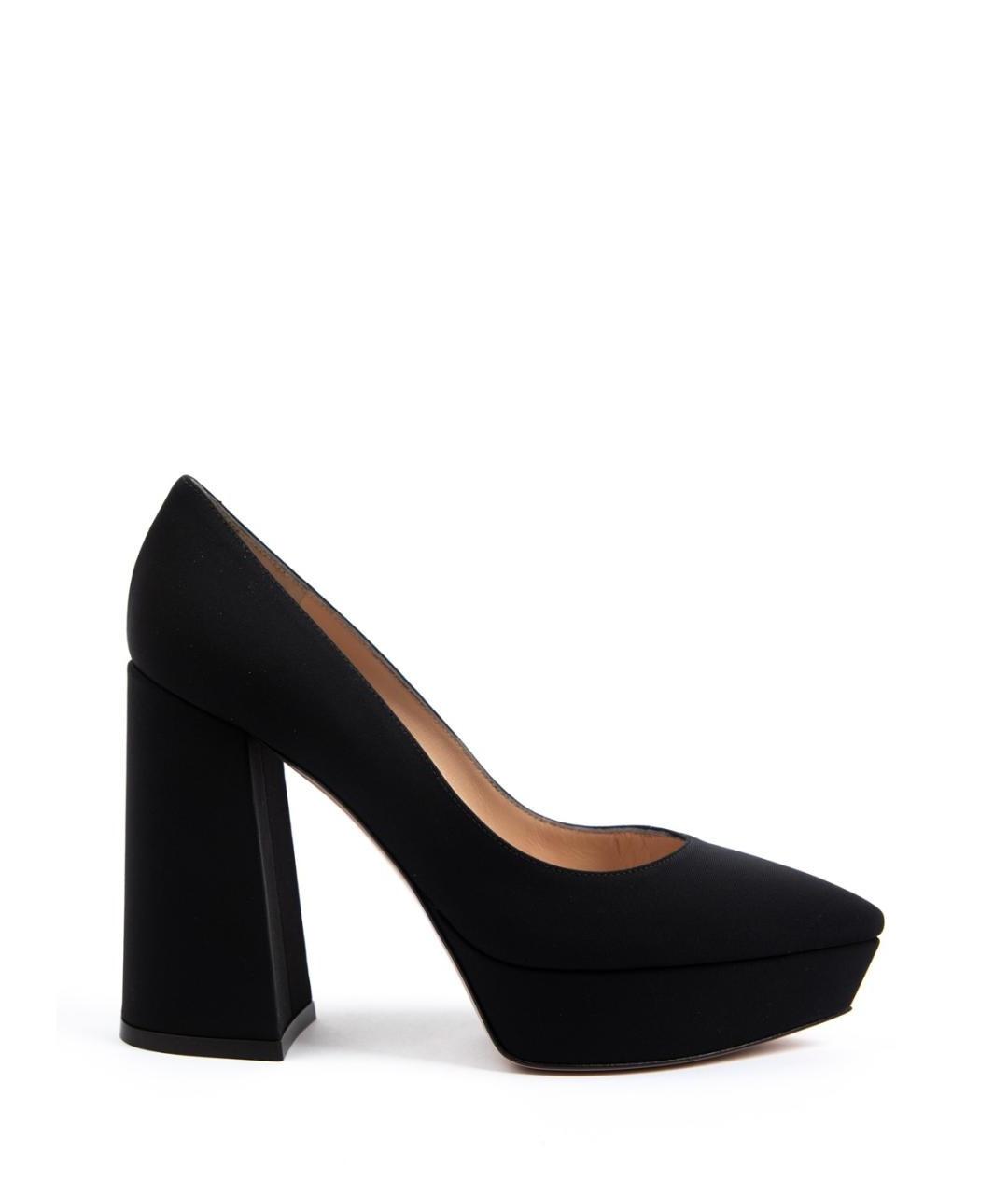 GIANVITO ROSSI Черные замшевые туфли, фото 1