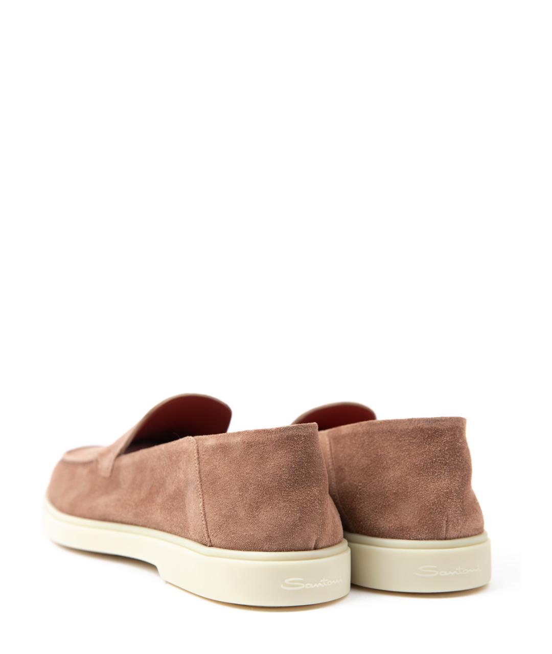 SANTONI Замшевые лоферы, фото 4