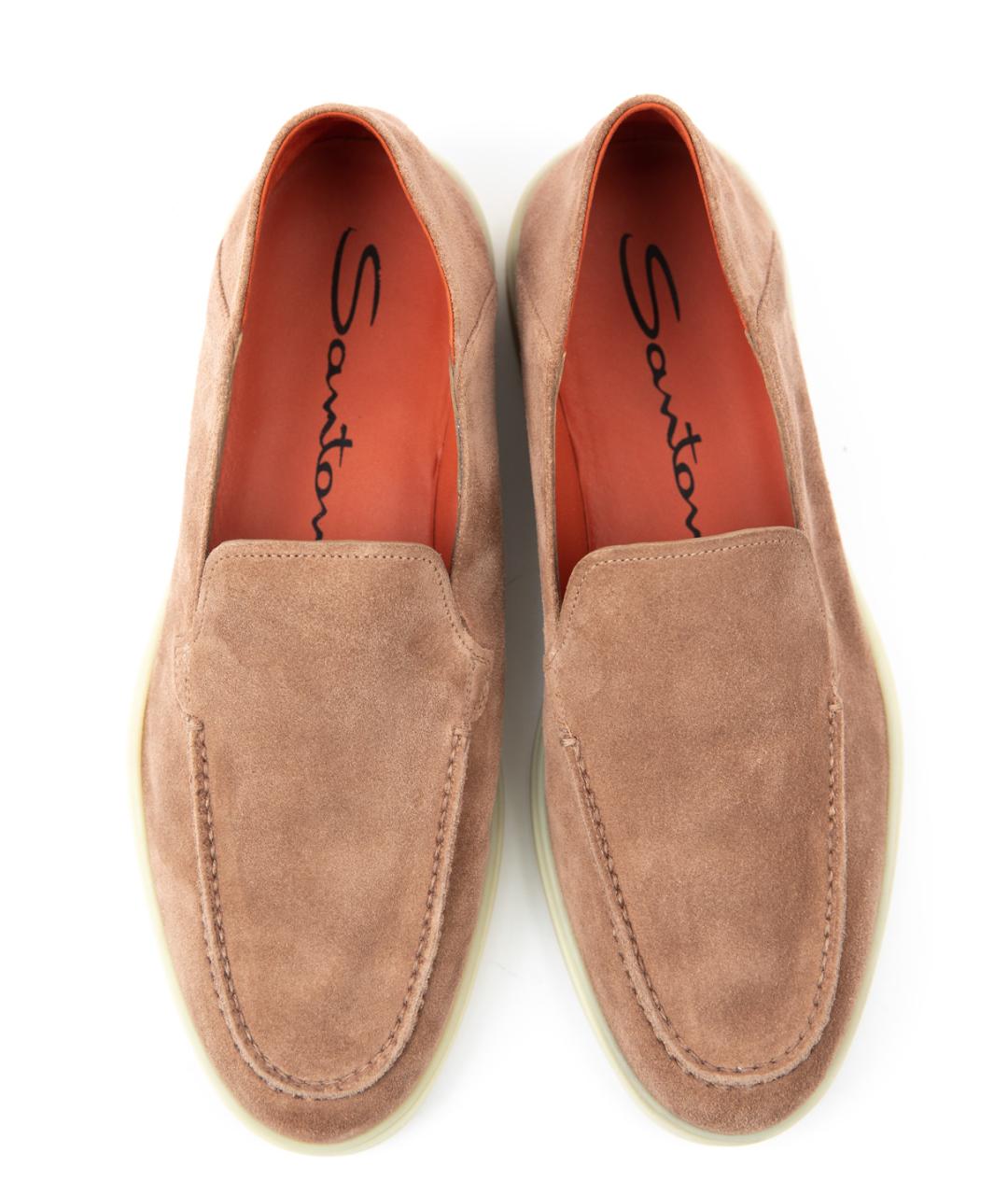 SANTONI Замшевые лоферы, фото 3