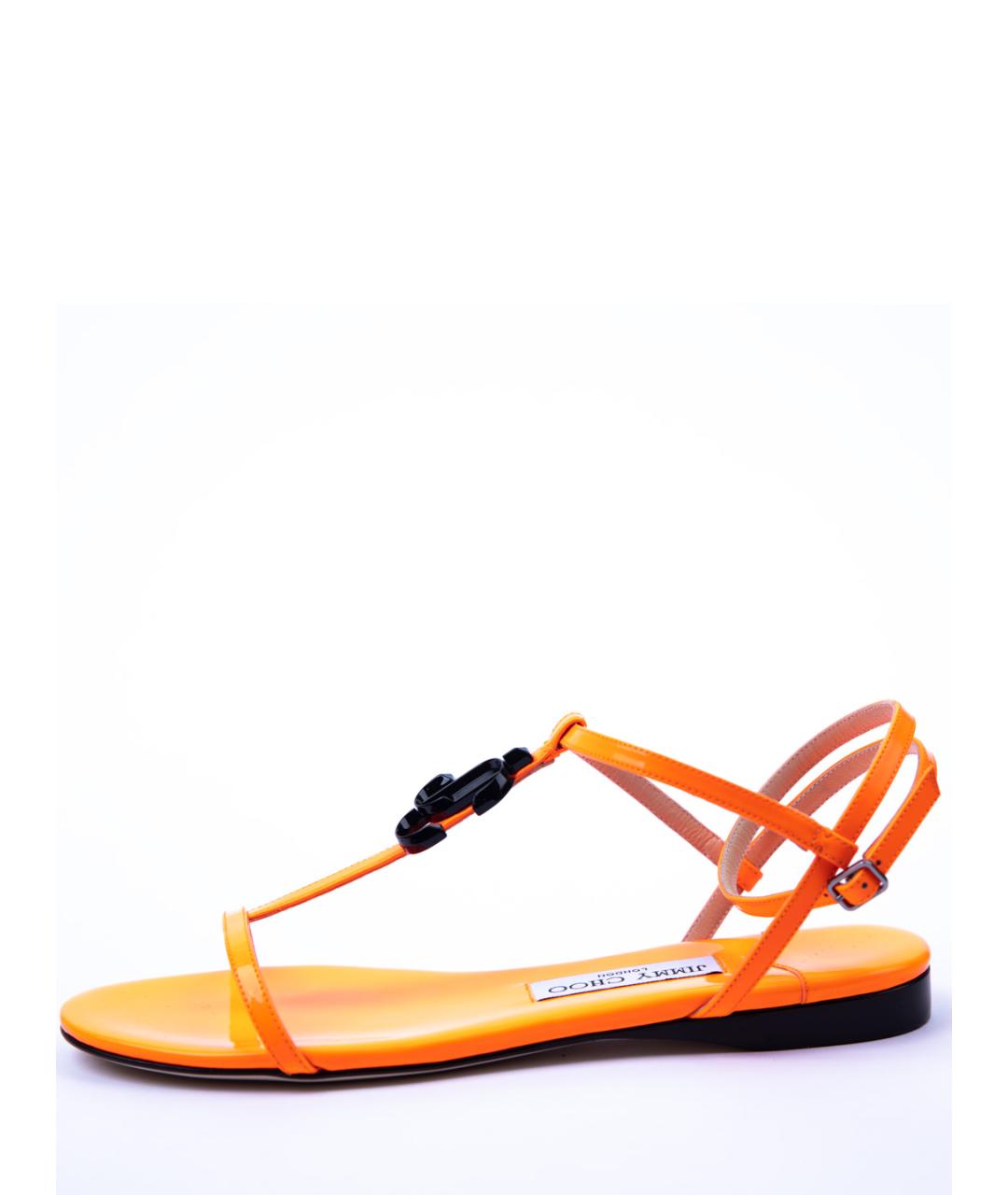JIMMY CHOO Кожаные сандалии, фото 2