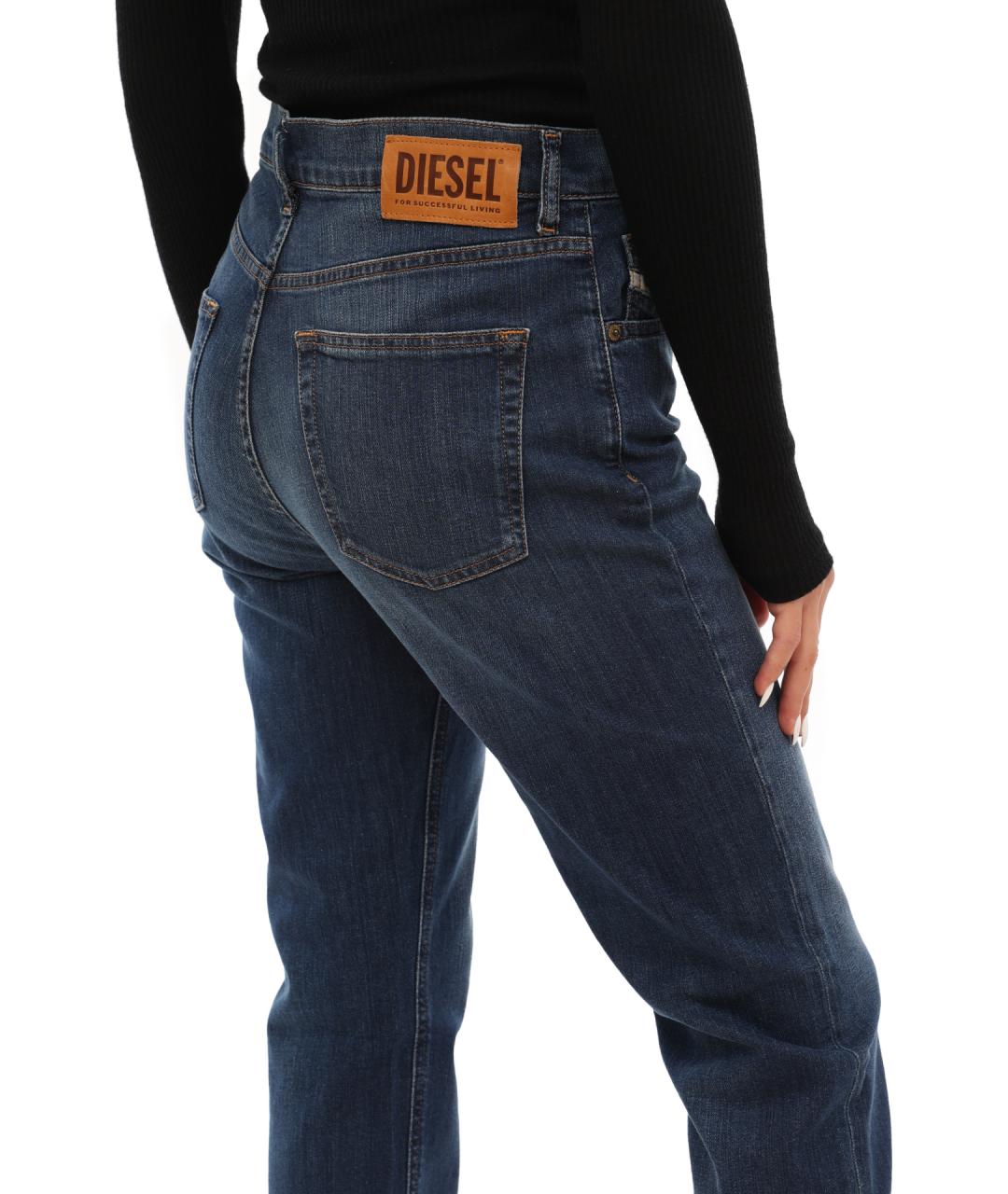 DIESEL Синие прямые джинсы, фото 5