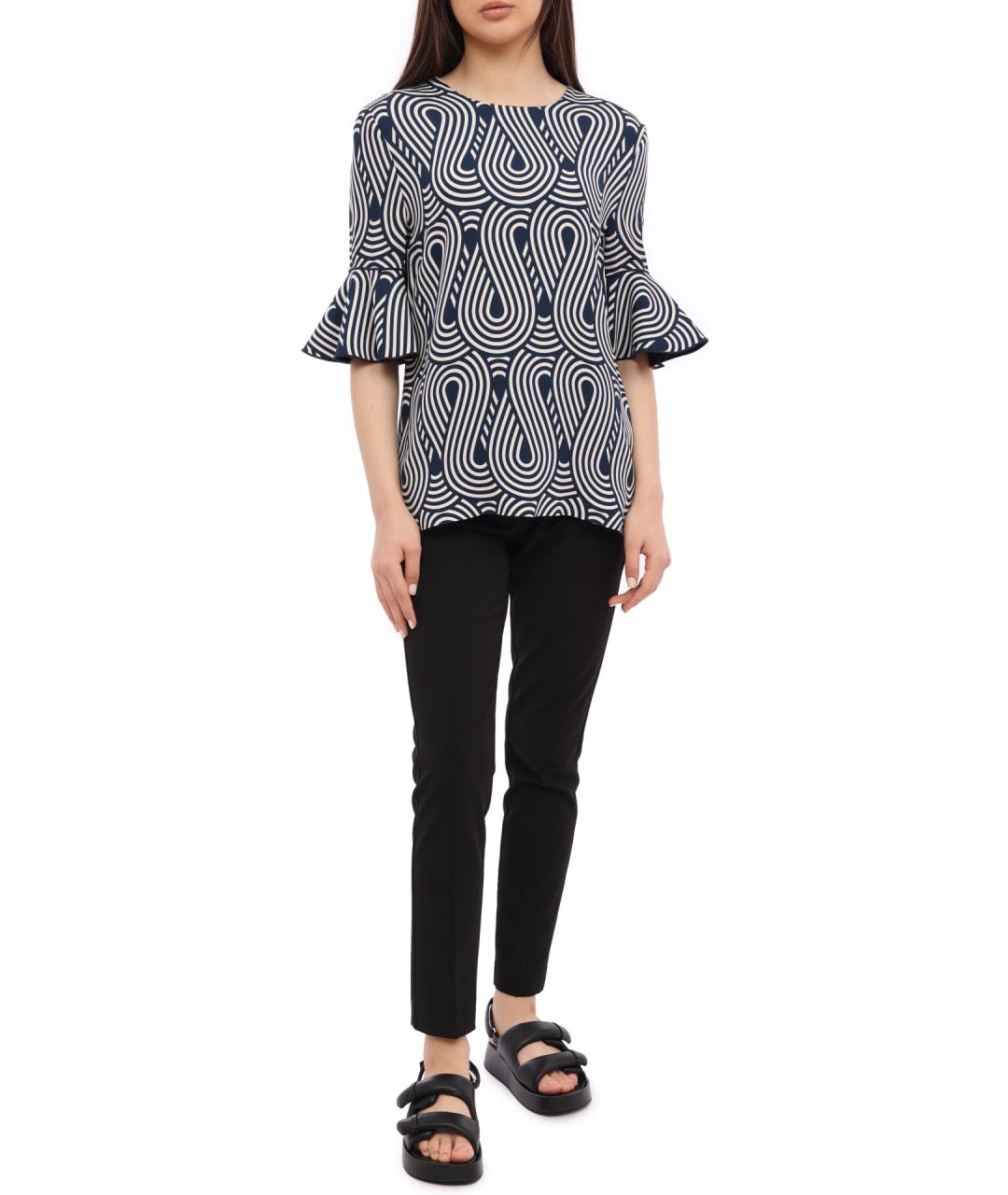 VICTORIA BECKHAM Мульти вискозная блузы, фото 5