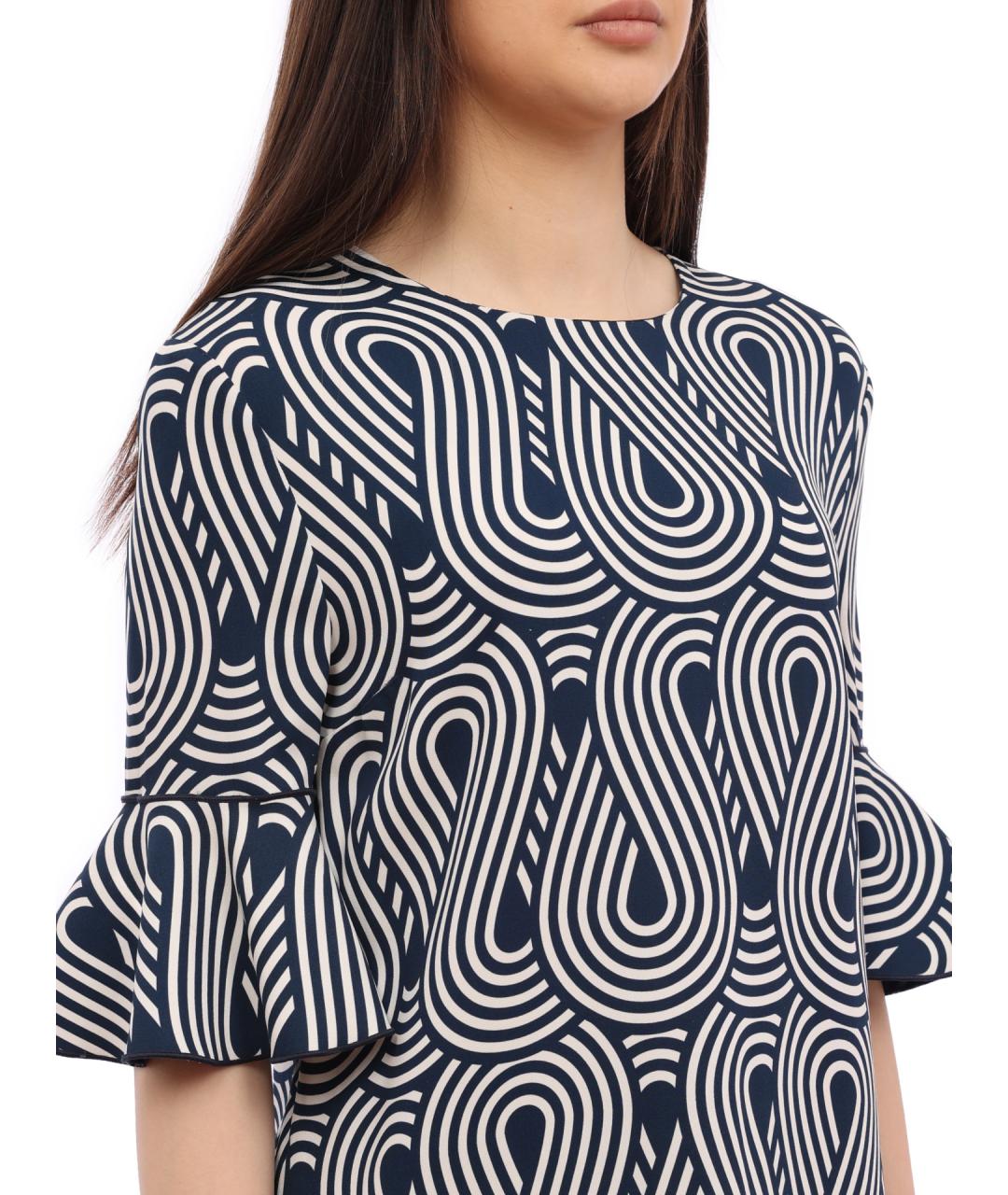 VICTORIA BECKHAM Мульти вискозная блузы, фото 3