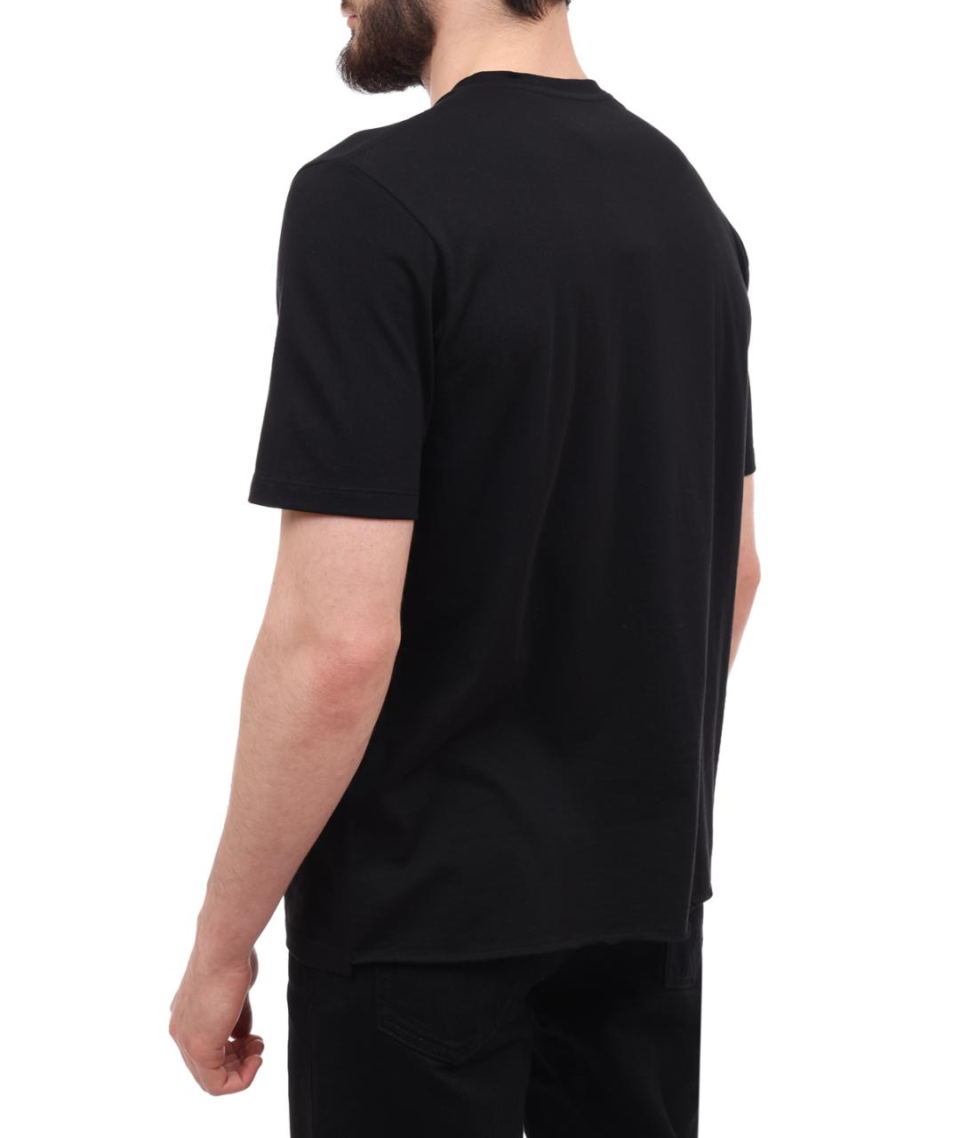 SAINT LAURENT Черная футболка, фото 4