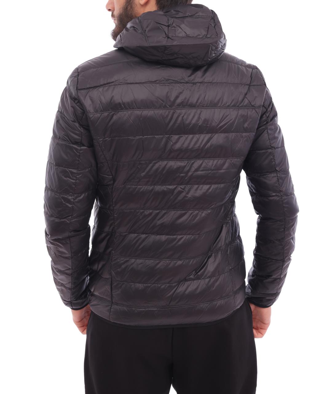 EA7 Черная куртка, фото 5