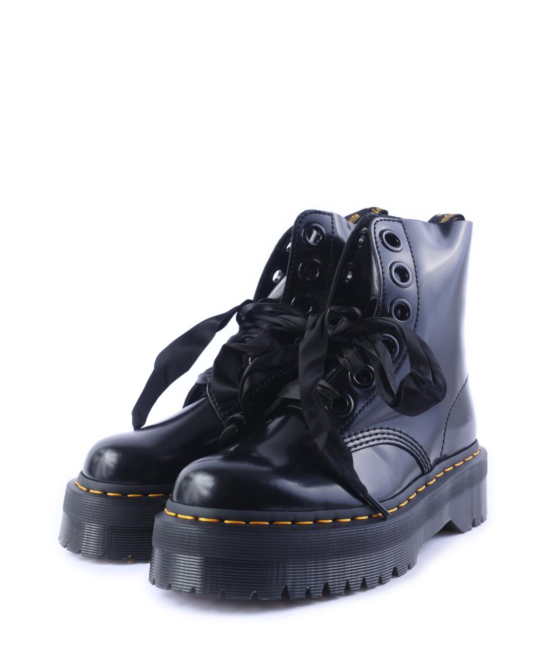 DR. MARTENS Черные ботинки, фото 2