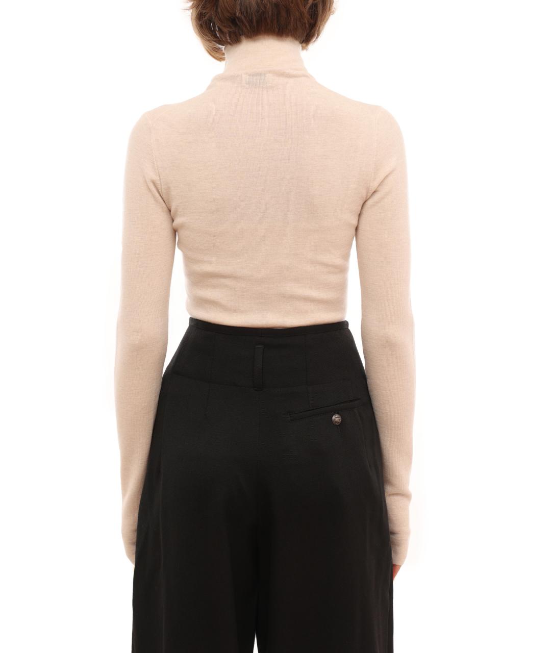 ETRO Бежевая шерстяная водолазка, фото 3