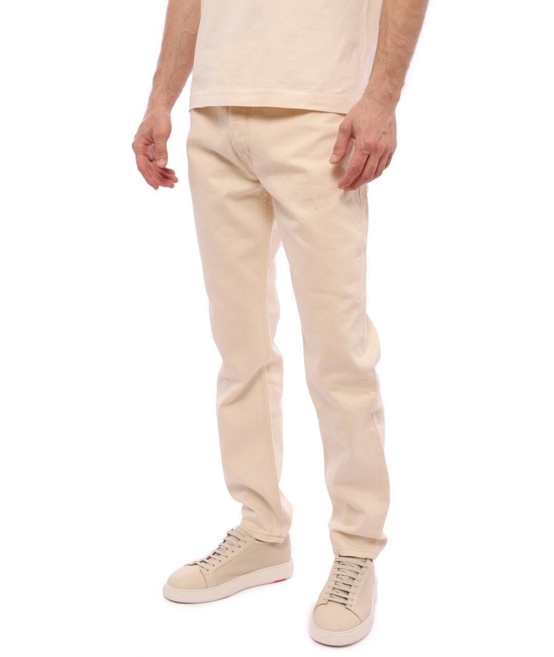 HUGO Хлопковые прямые джинсы, фото 1