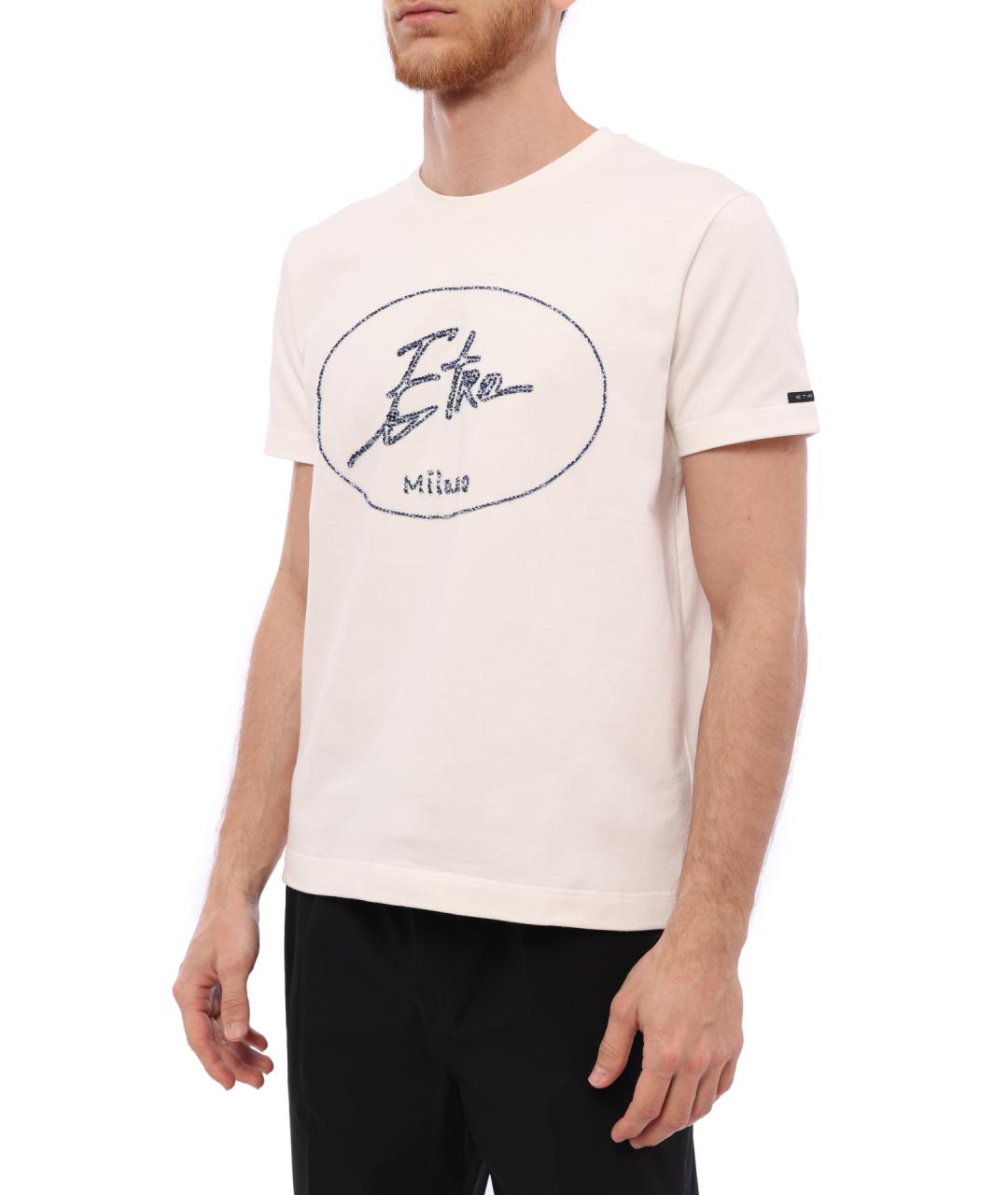 ETRO Хлопковая футболка, фото 3
