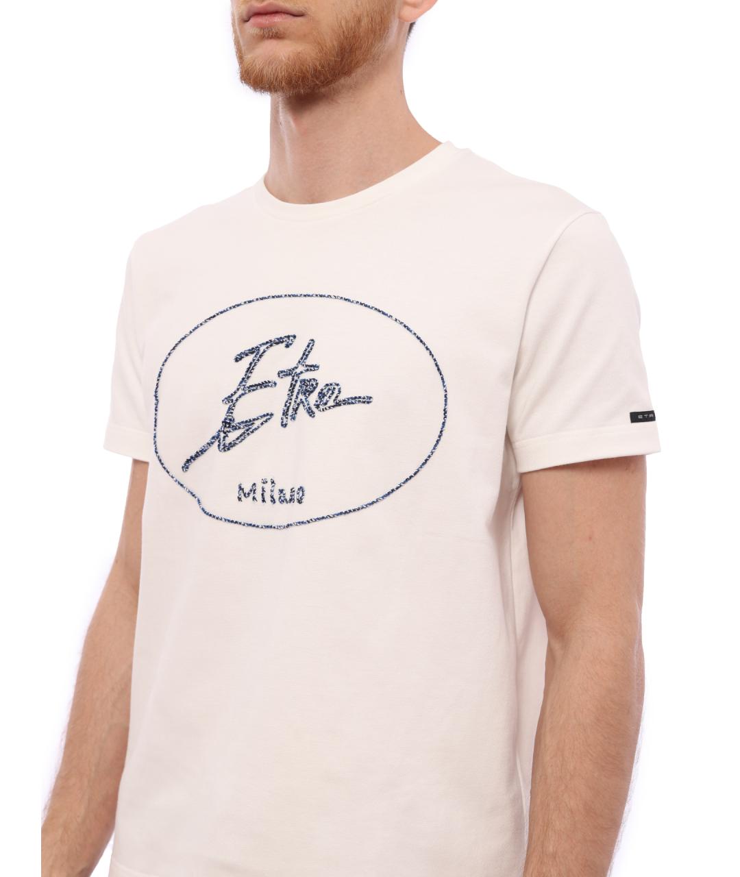 ETRO Хлопковая футболка, фото 4