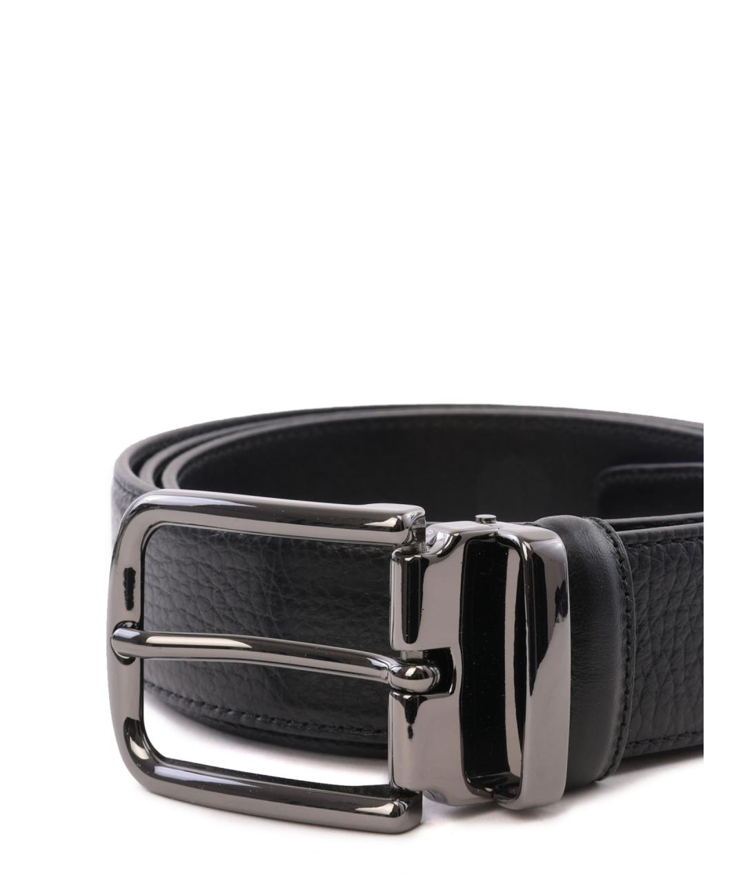 EMPORIO ARMANI Черный ремень, фото 4
