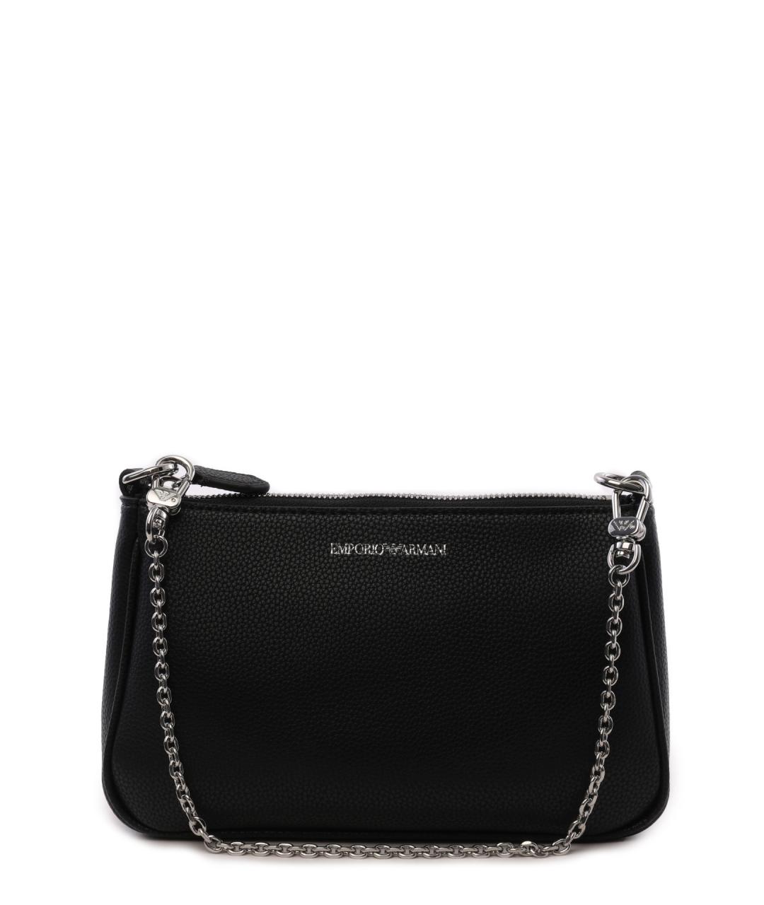 EMPORIO ARMANI Черная сумка через плечо, фото 4