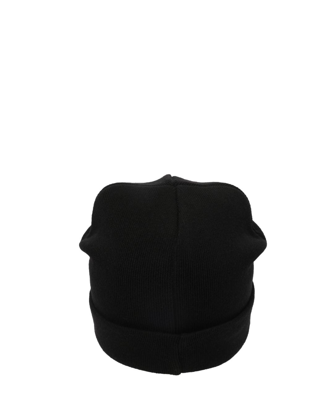 EMPORIO ARMANI Черная шапка, фото 4