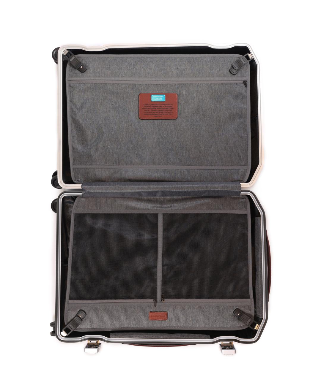 PIQUADRO Серый чемодан, фото 6
