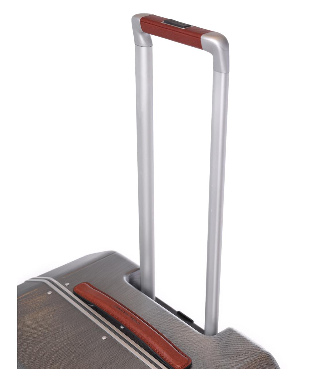 PIQUADRO Серый чемодан, фото 5