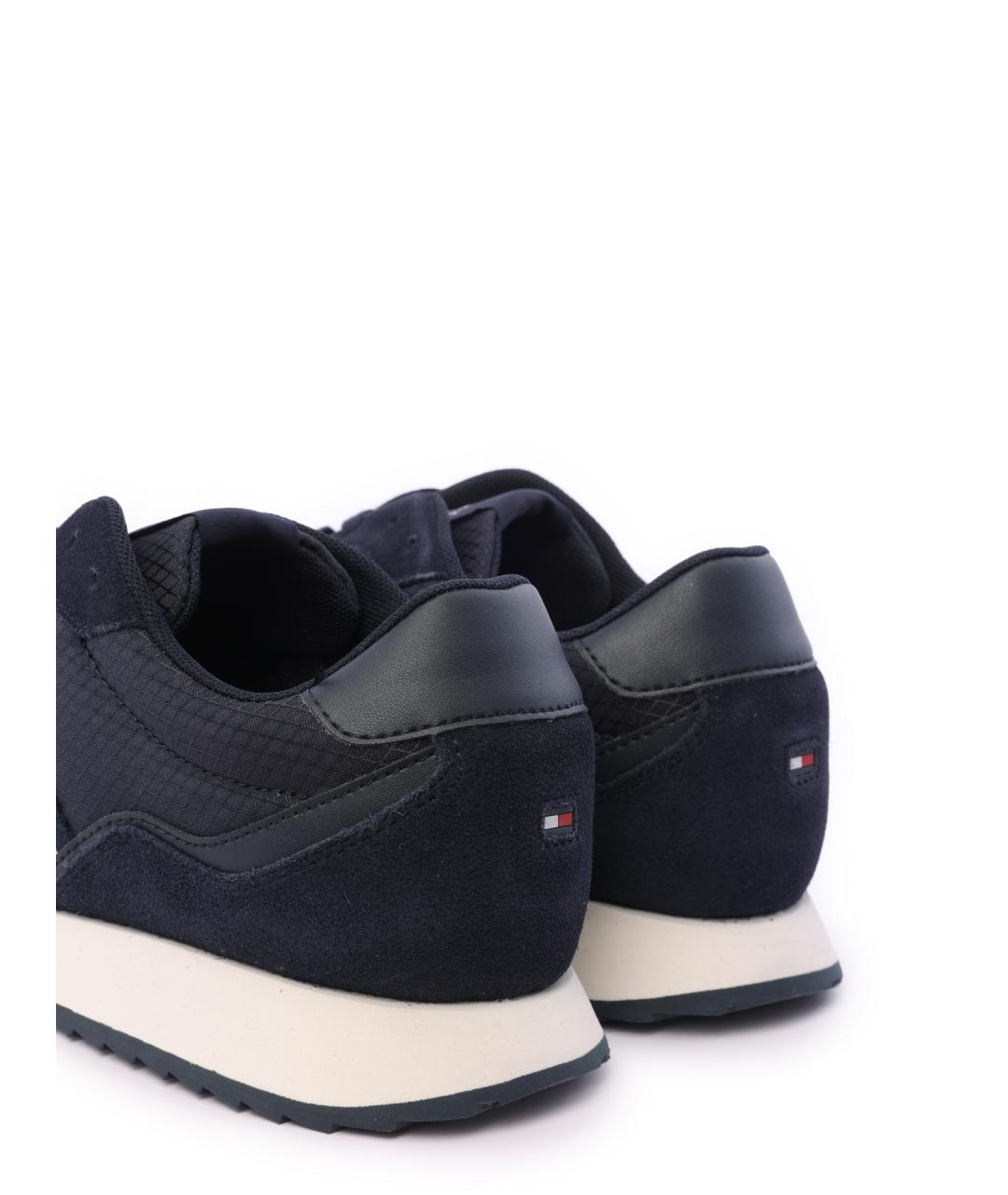 TOMMY HILFIGER Темно-синие низкие кроссовки / кеды, фото 6