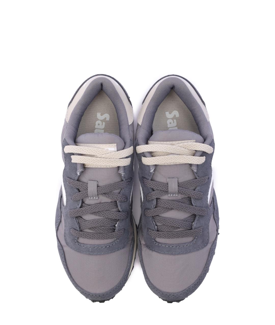 SAUCONY Серые текстильные кроссовки, фото 5