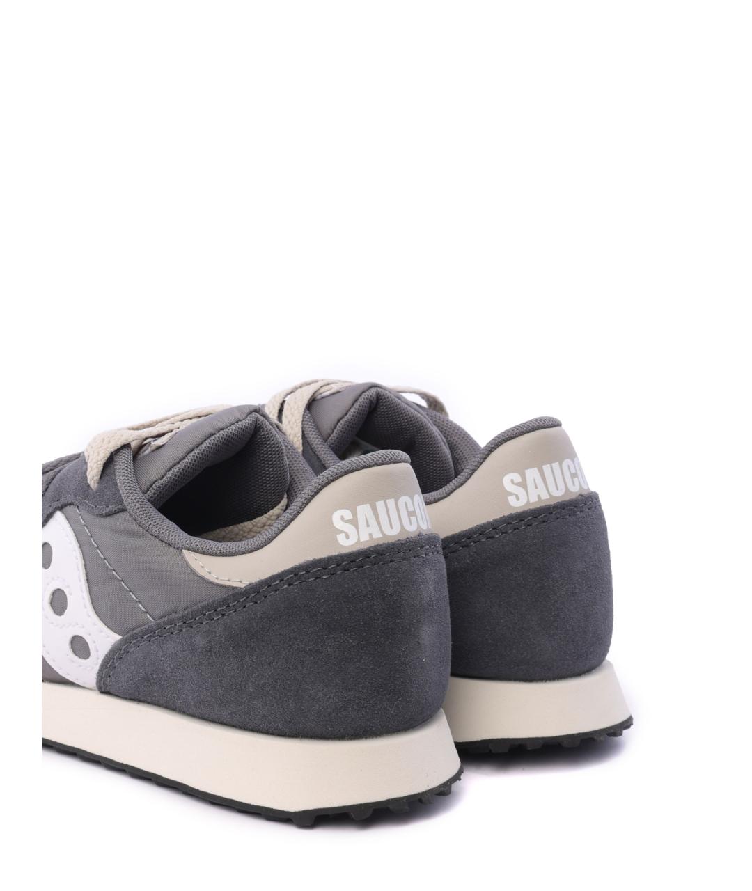 SAUCONY Серые текстильные кроссовки, фото 6