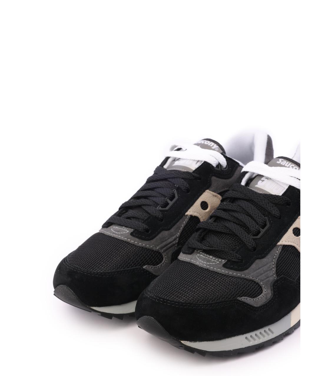 SAUCONY Черные текстильные низкие кроссовки / кеды, фото 6