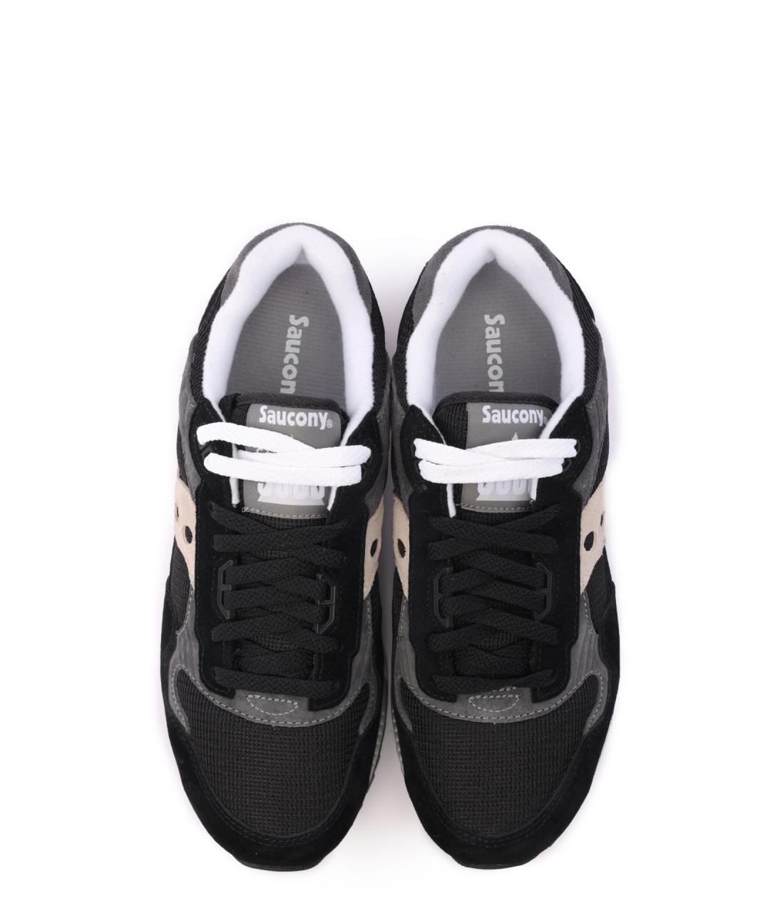 SAUCONY Черные текстильные низкие кроссовки / кеды, фото 5