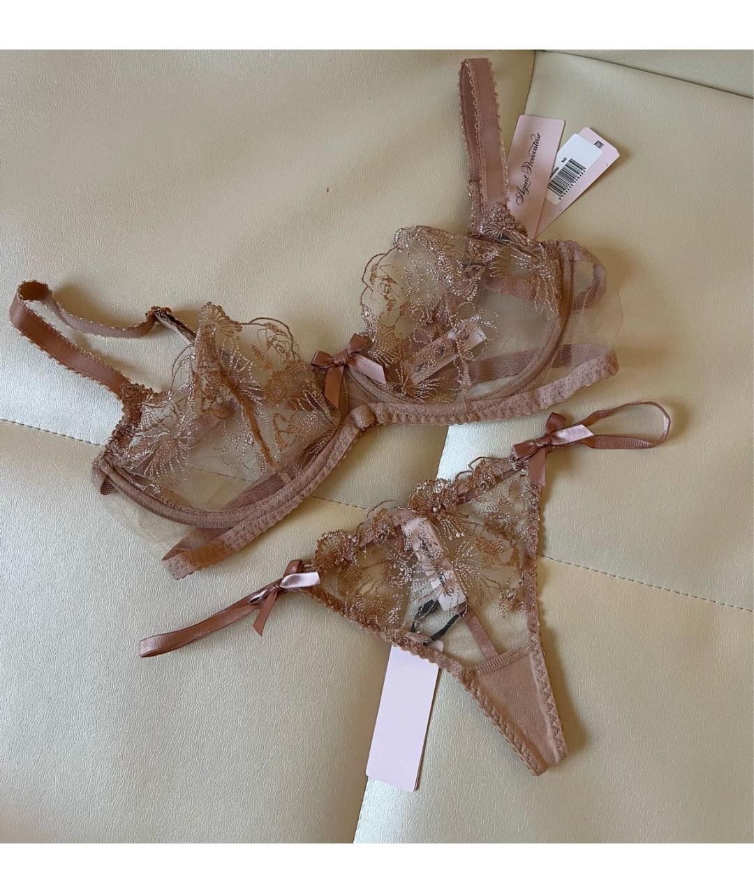 AGENT PROVOCATEUR Бежевый комплекты, фото 7