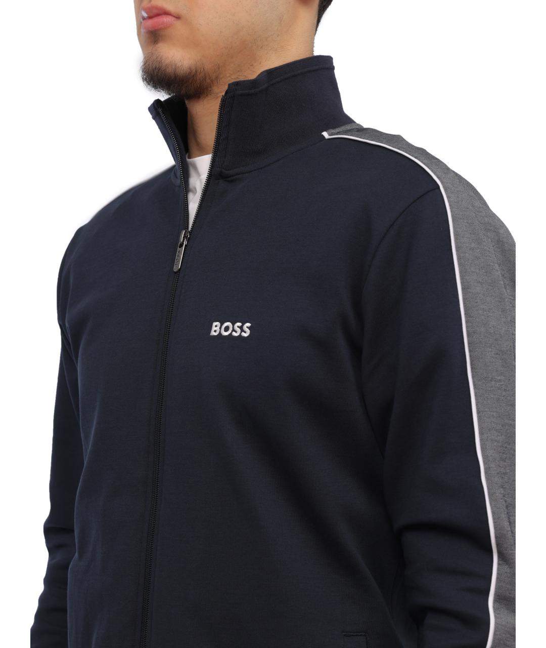 HUGO BOSS Темно-синий повседневный костюм, фото 3