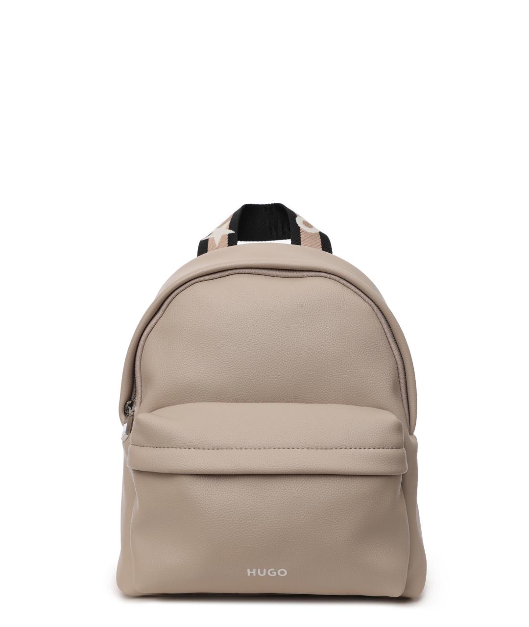 HUGO Бежевый рюкзак, фото 1