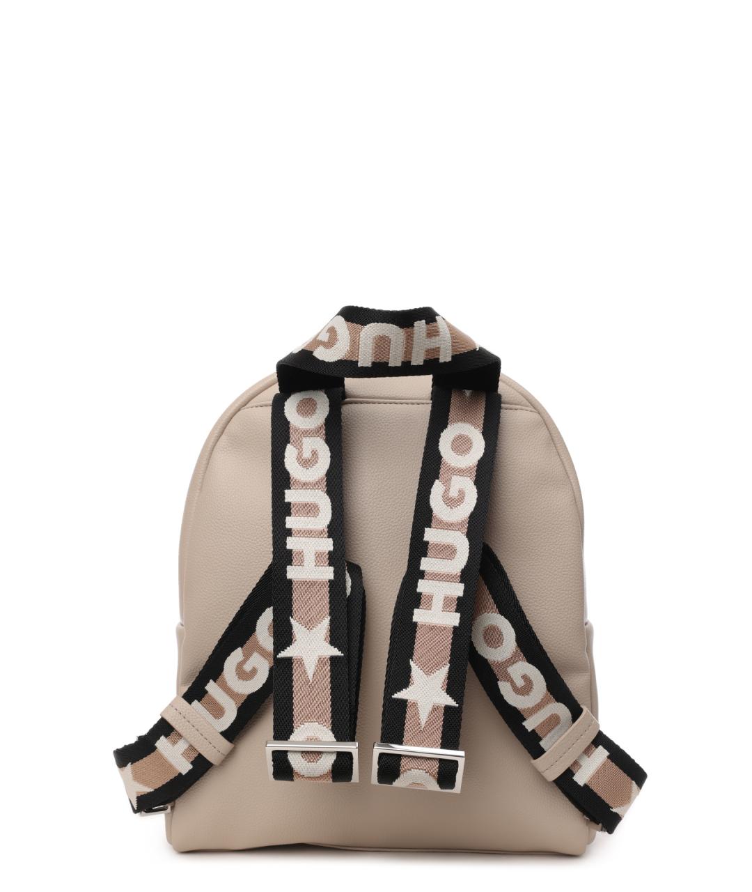 HUGO Бежевый рюкзак, фото 3