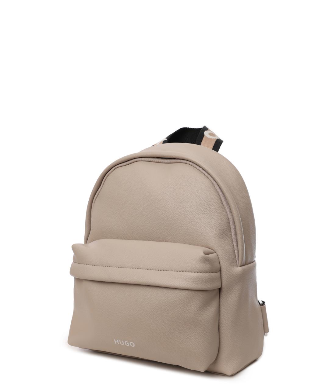 HUGO Бежевый рюкзак, фото 2