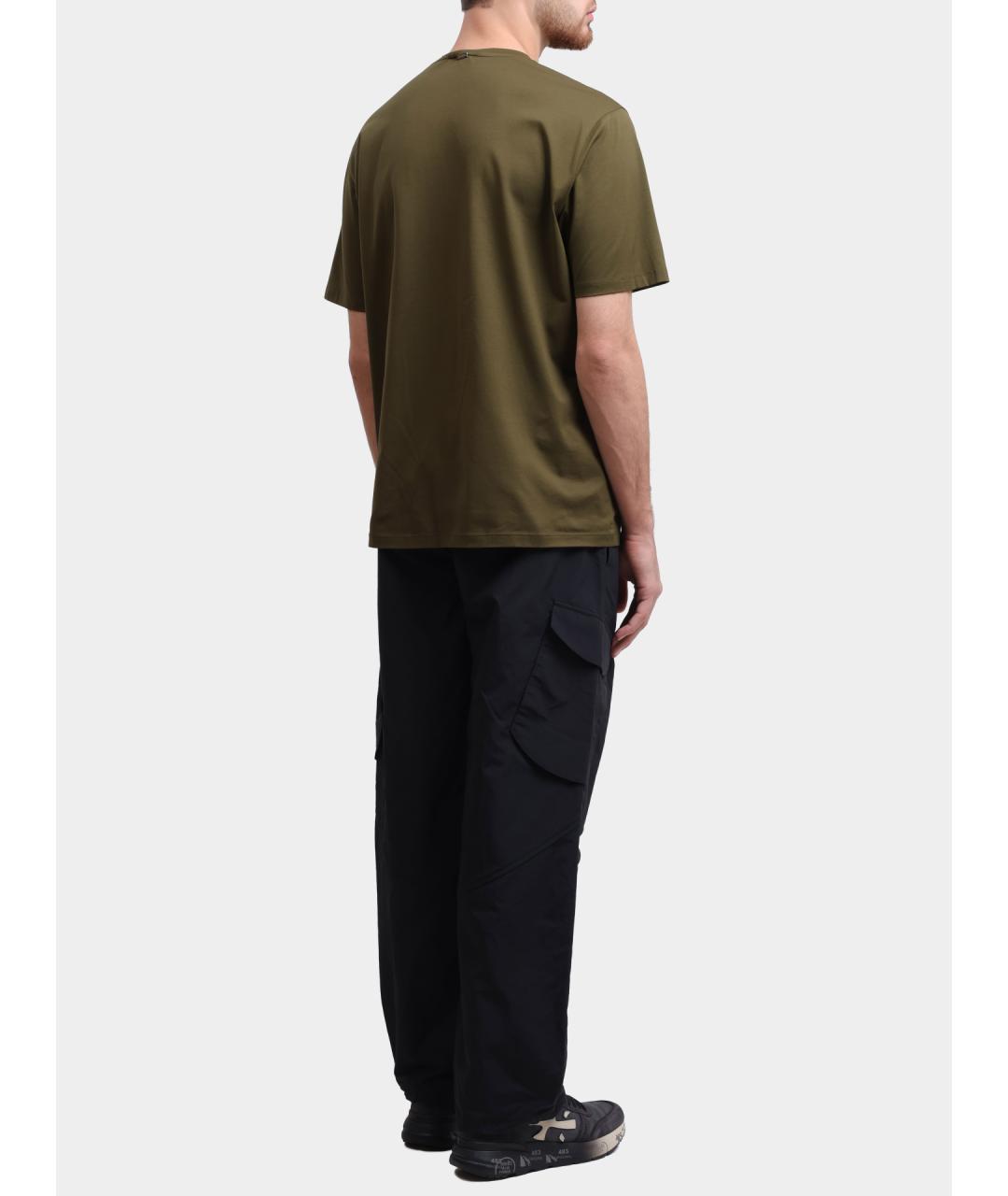 HERNO Хлопковая футболка, фото 5