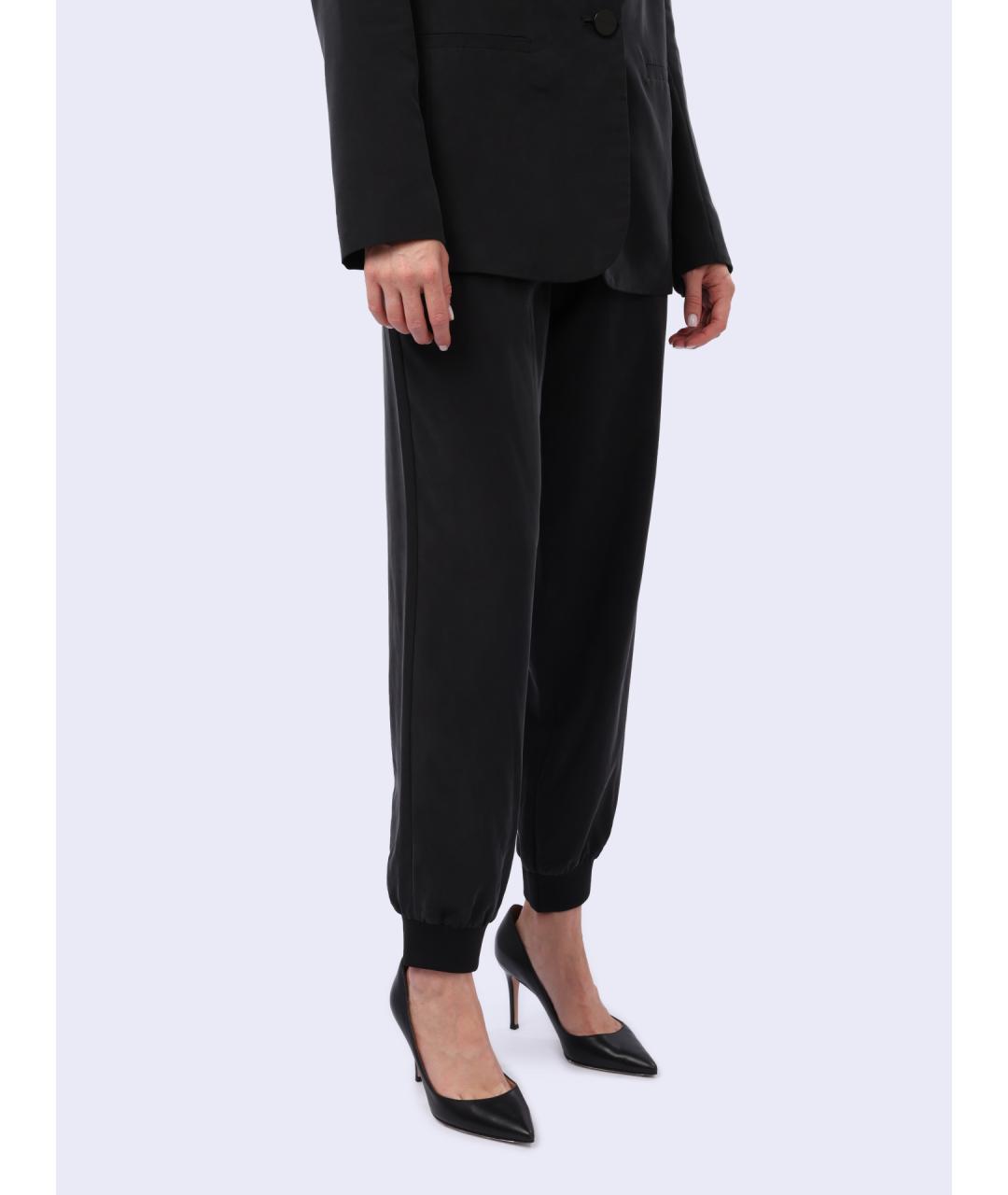 ARMANI EXCHANGE Черные прямые брюки, фото 3