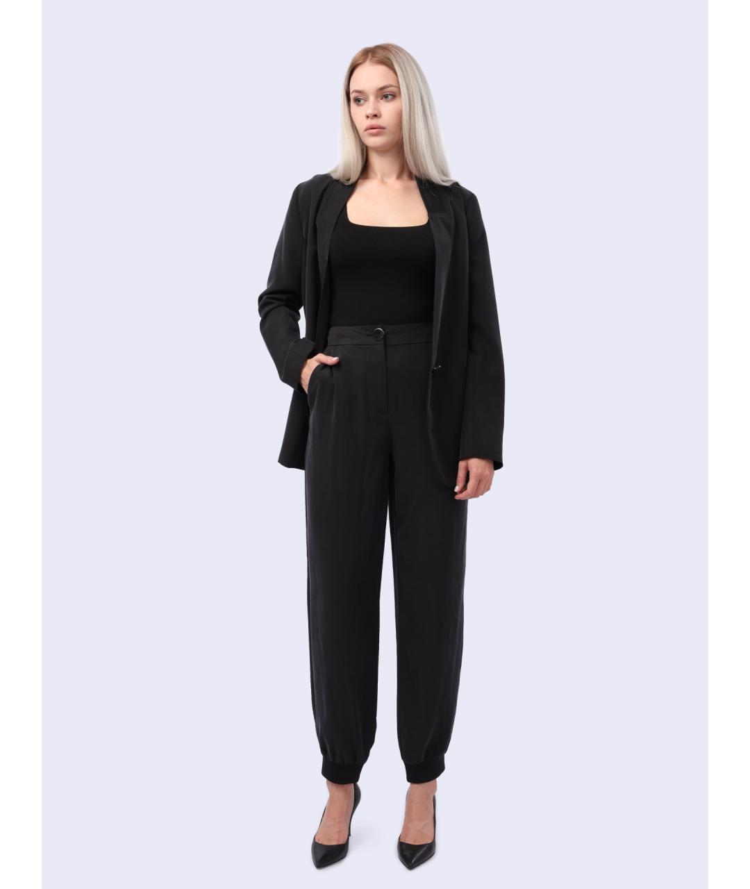 ARMANI EXCHANGE Черные прямые брюки, фото 2