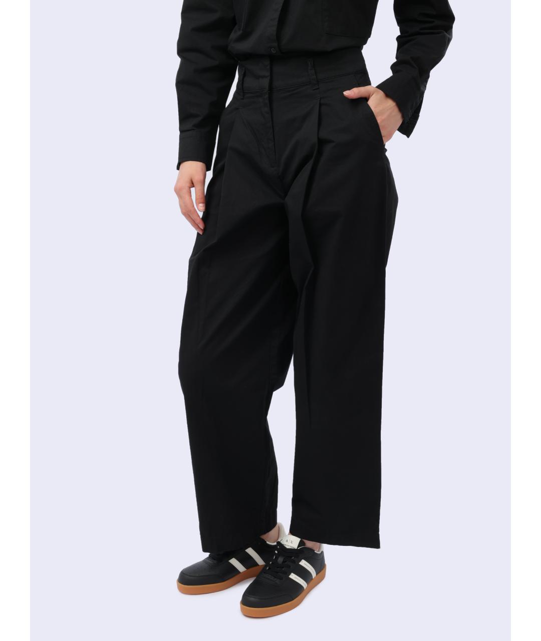 ARMANI EXCHANGE Черные прямые брюки, фото 4