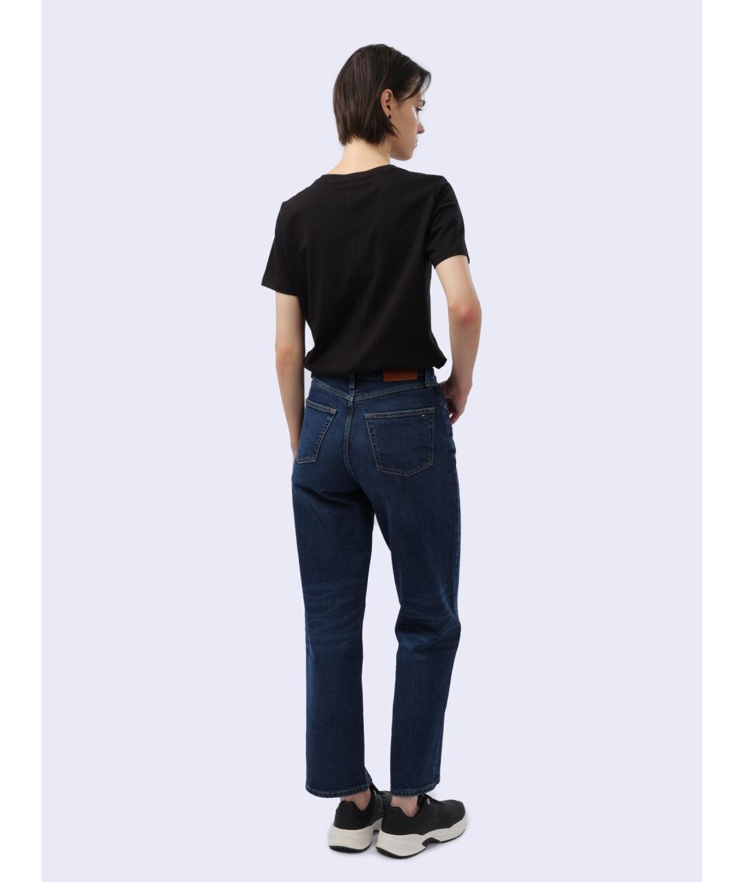 TOMMY HILFIGER Синие прямые джинсы, фото 5