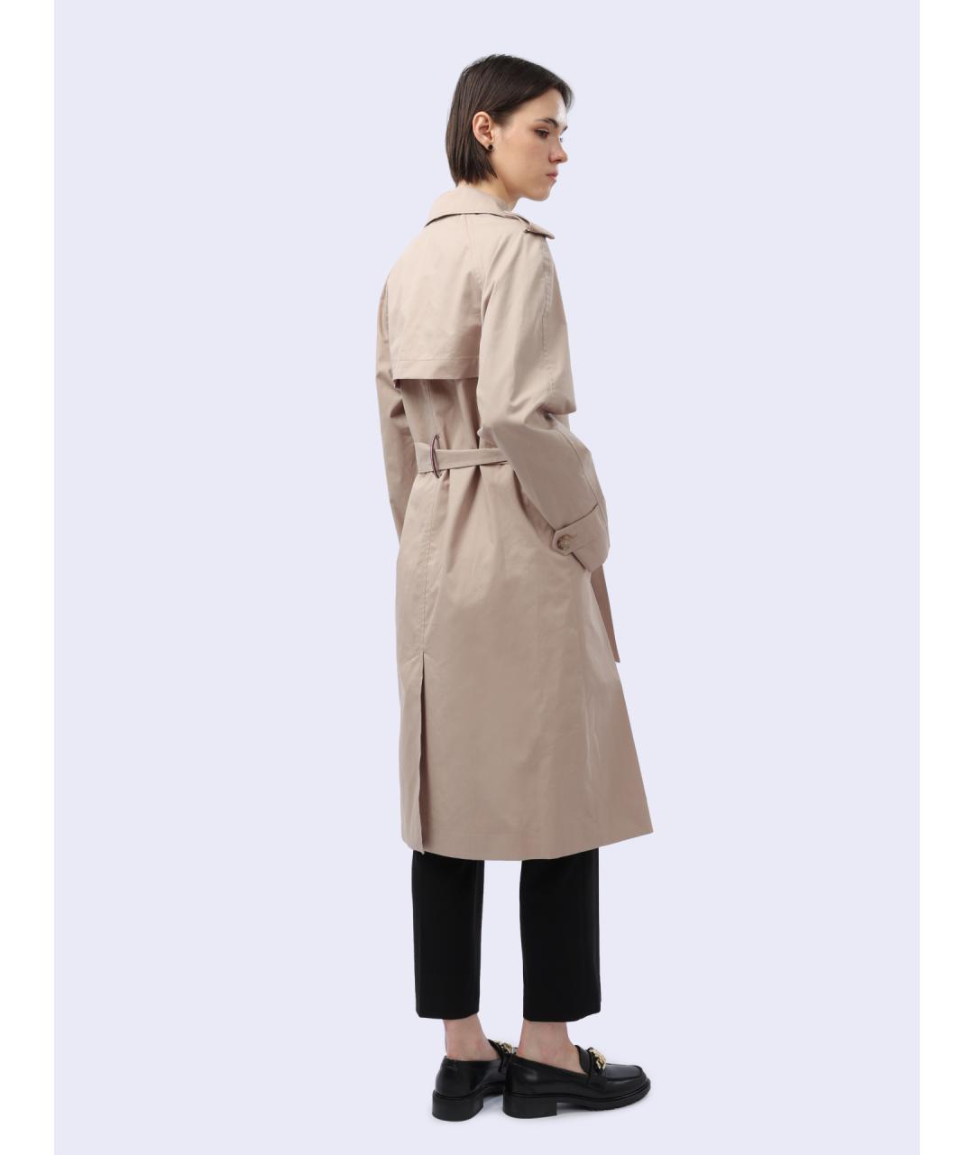 TOMMY HILFIGER Бежевый хлопковый тренч/плащ, фото 5