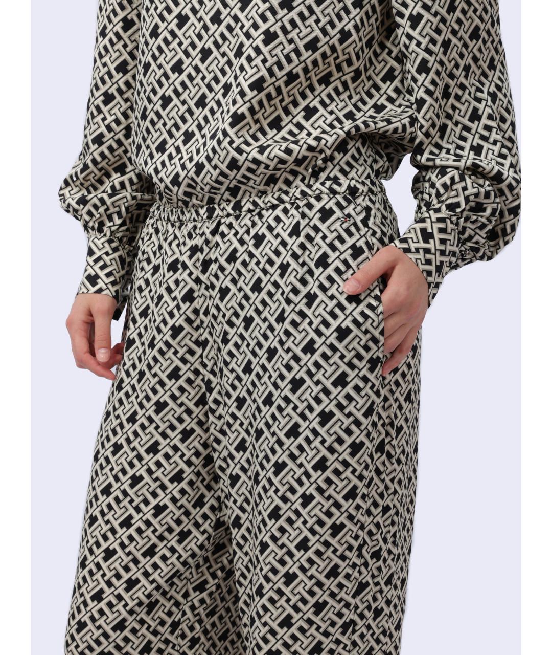 TOMMY HILFIGER Мульти прямые брюки, фото 4