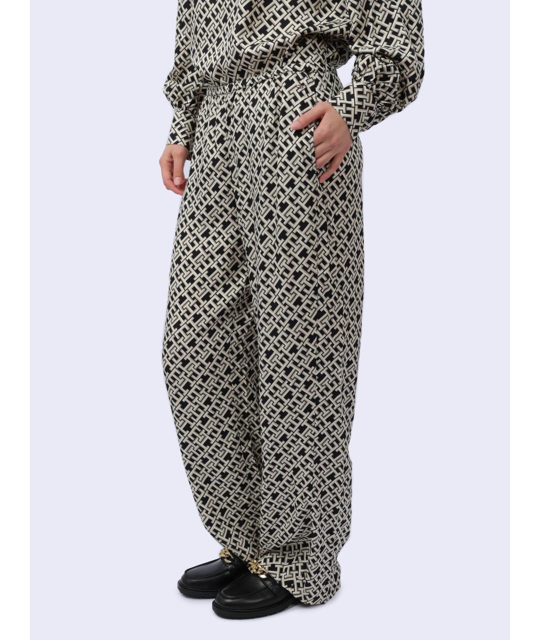 TOMMY HILFIGER Мульти прямые брюки, фото 3