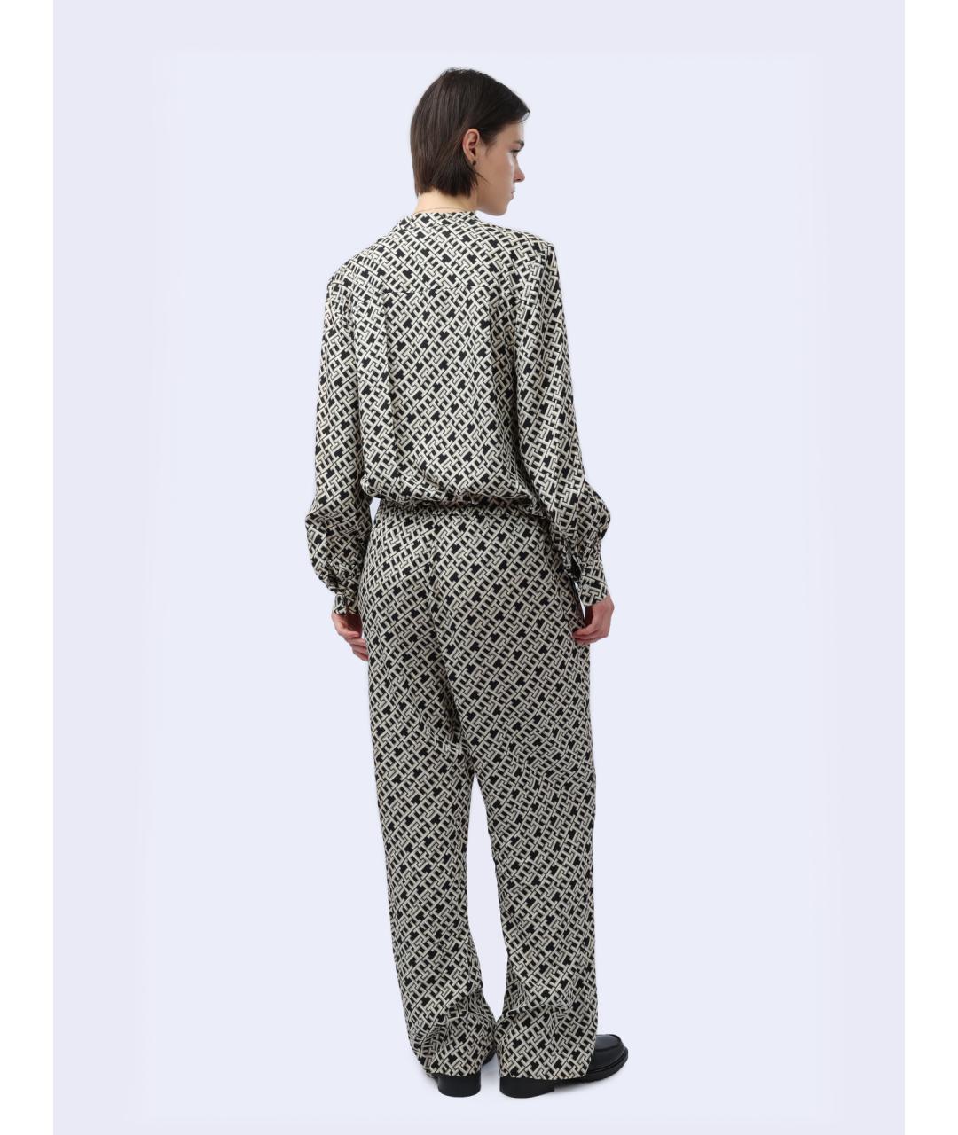 TOMMY HILFIGER Мульти прямые брюки, фото 5