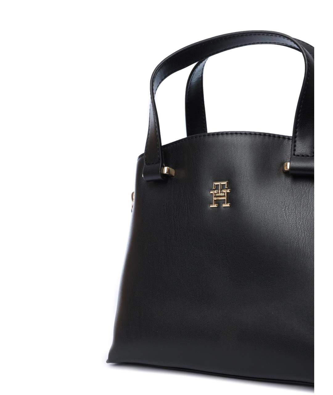 TOMMY HILFIGER Черная сумка через плечо, фото 5