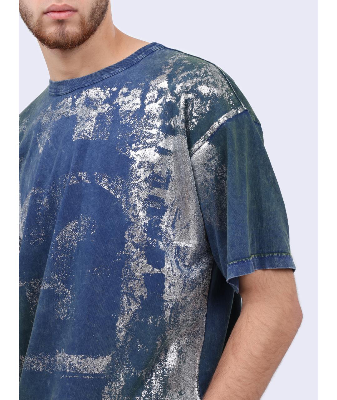 DIESEL Мульти хлопковая футболка, фото 4