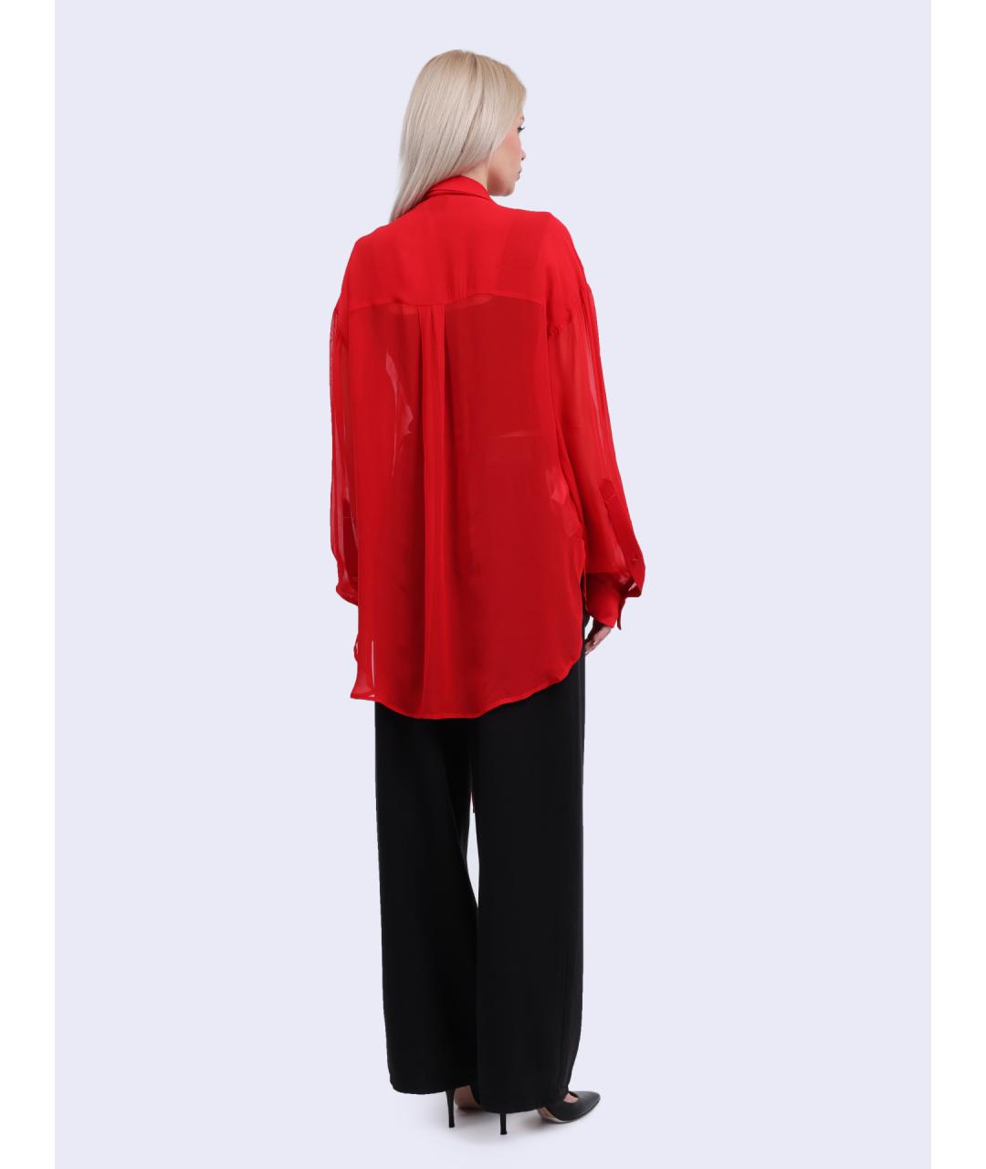 PINKO Красная рубашка, фото 4