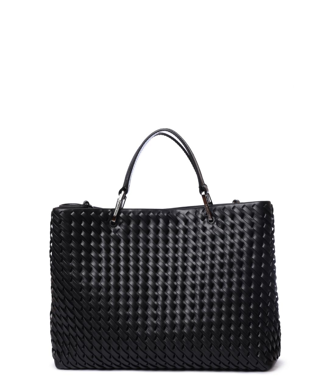 EMPORIO ARMANI Кожаная сумка тоут, фото 6