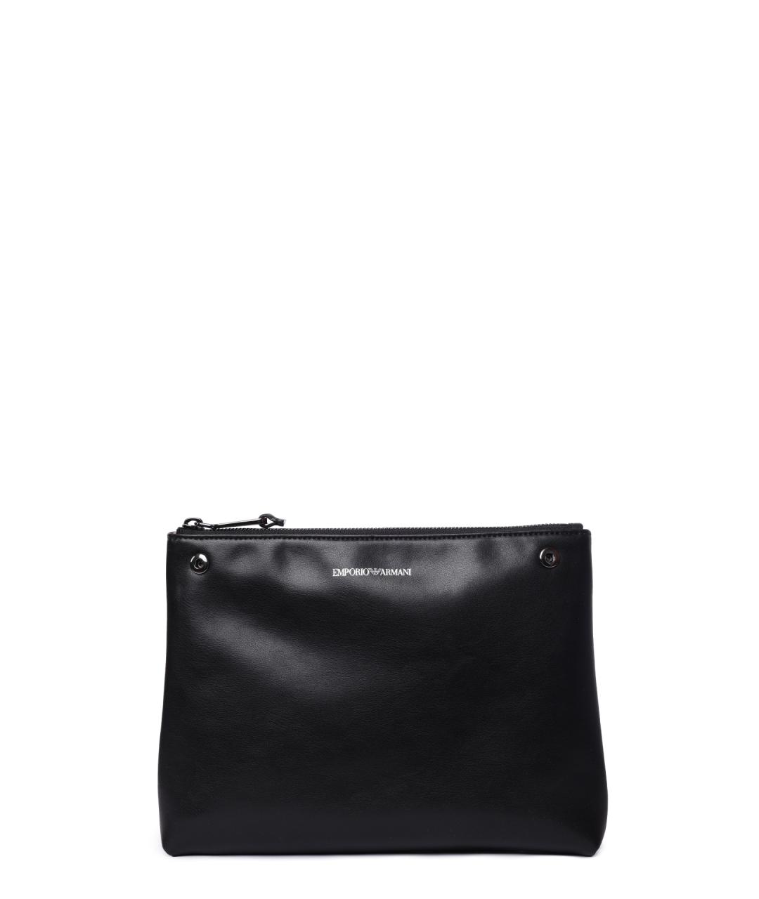 EMPORIO ARMANI Кожаная сумка тоут, фото 3