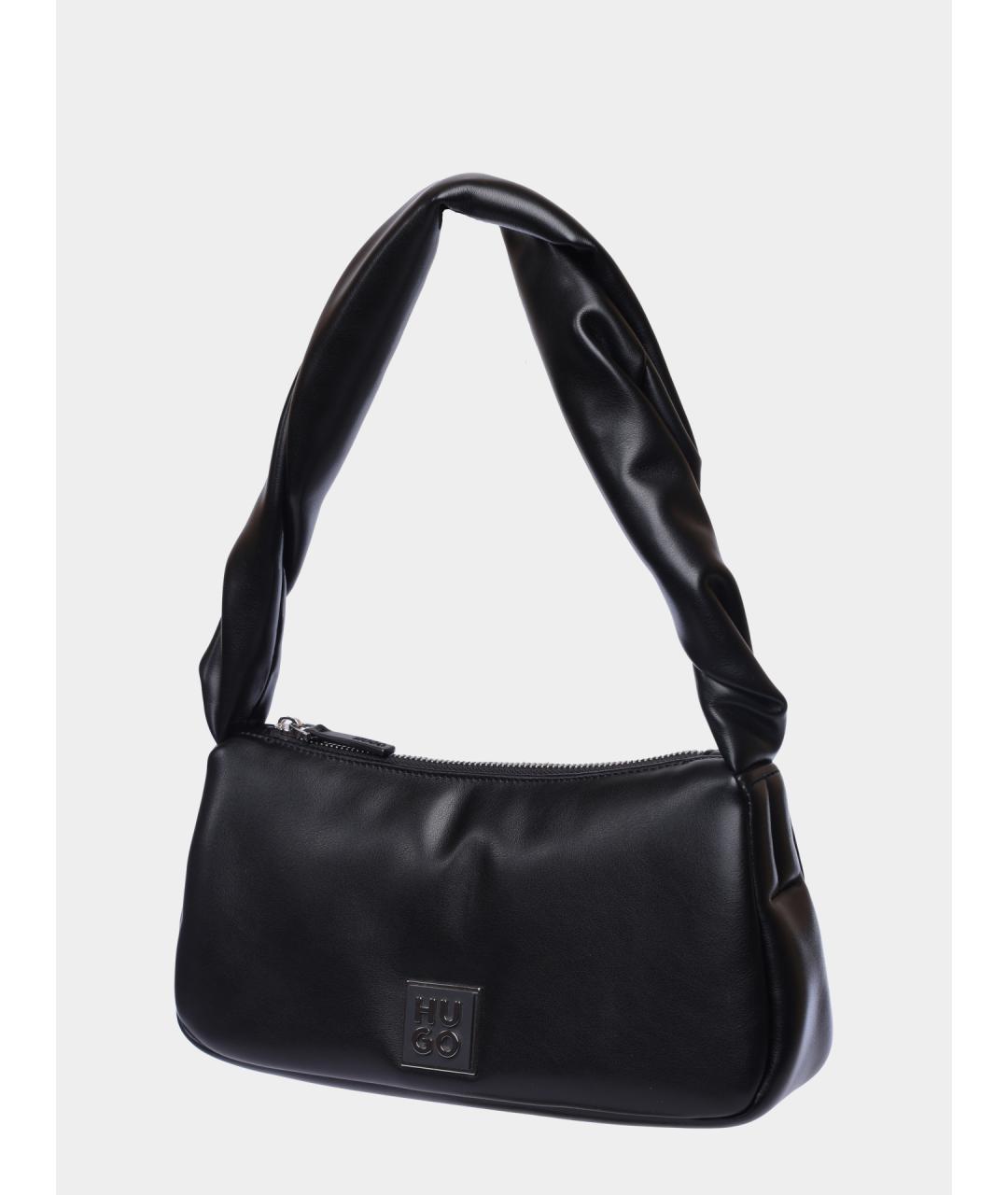 HUGO Черная сумка через плечо, фото 2