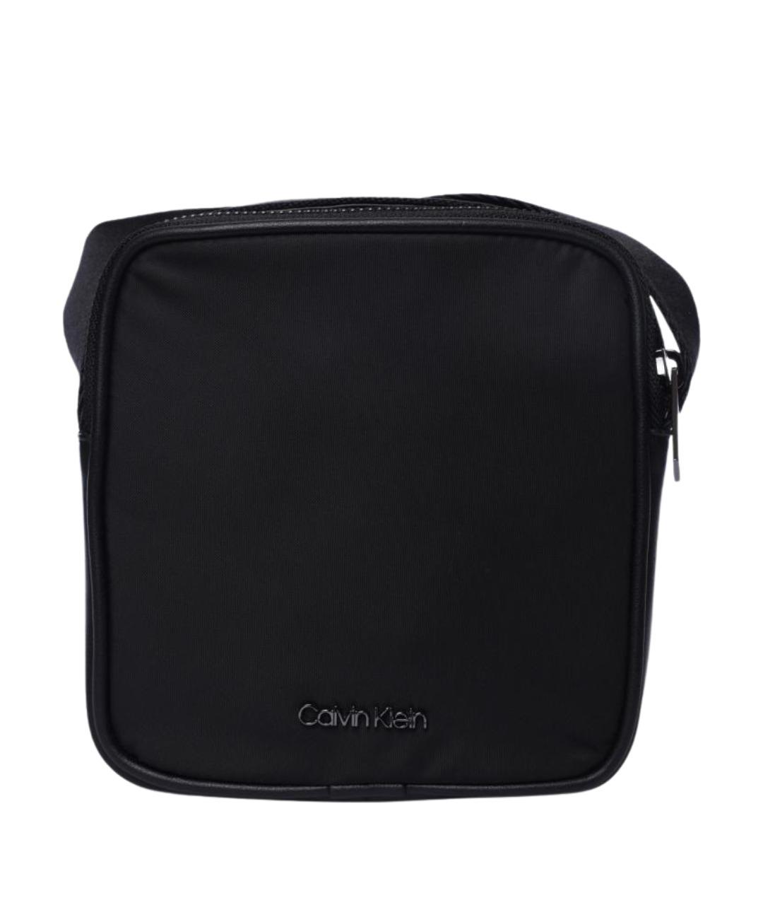 CALVIN KLEIN Черная сумка на плечо, фото 1